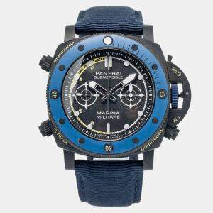 Panerai Submersible Froze PAM02239 Automatic Black Titanium Men's Wristwatch 47 mm