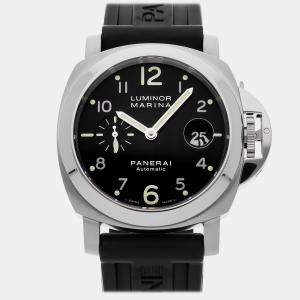 Pre Owned ساع ة يد رجالية مستعملة بانيراي لومينور مارينا PAM 164 44 ملم