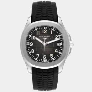 Patek Philippe Black Stainless Steel Aquanaut 5167A  Automatic Men's Wristwatch 40 mm