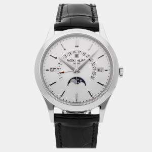 Patek Philippe Silver Platinum Grand Complications 5496P-001 Automatic Men's Wristwatch 39 mm