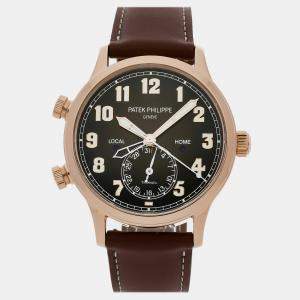 Patek Philippe Complications Calatrava Pilot Travel Time "Tiffany & Co." Men's Watch 42 mm Automatic Men's Wristwatch 42 MM