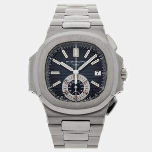 Pre-Owned Patek Philippe Nautilus Chronograph 5980/1A-001 40.5 mm