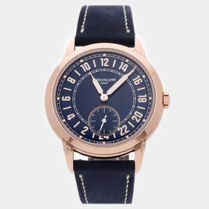 Pre-Owned Patek Philippe Complications 24-Hour Display Travel Time Men's Watch 42 mm