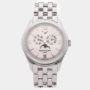 Pre-Owned Patek Philippe Complications Annual Calendar Moon Phases 5146/1G-001 39 mm