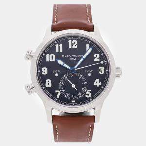 Pre-Owned Patek Philippe Complications Calatrava Pilot Travel Time 5524G-001 42 mm