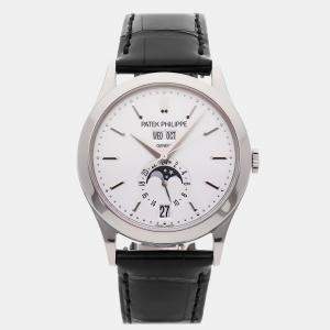 Pre-Owned Patek Philippe Complications Annual Calendar Moon Phases 5396G-011 38.5 mm