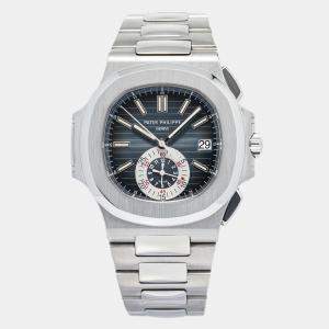 Patek Philippe Grey Stainless Steel Nautilus 5980/1A-00 Automatic Men's Wristwatch 40mm