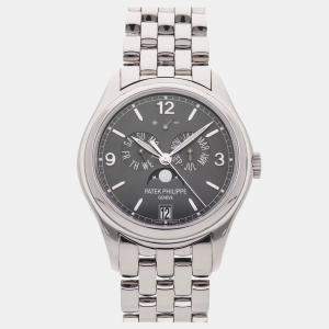 Pre-Owned Patek Philippe Complications Annual Calendar Moonphases 5146/1G-010 Automatic Men's Watch 39 mm