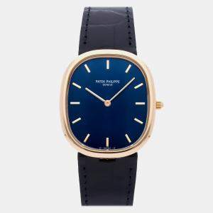 Pre-Owned Patek Philippe Golden Ellipse 3738/100J-001 Automatic Men's Watch 31 mm