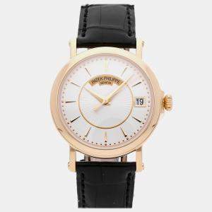 Pre-Owned Patek Philippe Calatrava Date Sweep Seconds 5153J-001