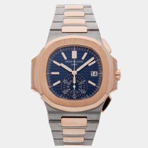 Pre Owned Pre-Owned Patek Philippe Nautilus Chronograph 5980/1AR-001 Automatic  Men's Watch 40 mm