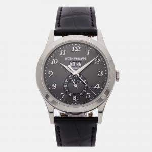 Pre Owned Pre-Owned Patek Philippe Complications Annual Calendar Moonphases 5396G-014 Automatic  Men's Watch 38 mm