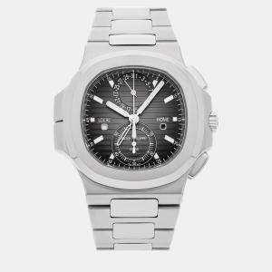 Patek Philippe Black Stainless Steel Nautilus 5990/1A-001 Automatic Men's Wristwatch 40 mm