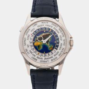 Patek Philippe Blue 18k White Gold Complications 5131G-010 Automatic Men's Wristwatch 40 mm