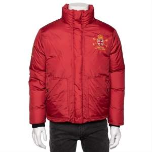 Polo Ralph Lauren Red Mercer Polo Team Down Synthetic Jacket XS 