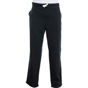 Polo Ralph Lauren Black Cotton Knit Track Pants XL