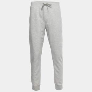 Pre Owned Polo Ralph Lauren Grey Knit Joggers XL