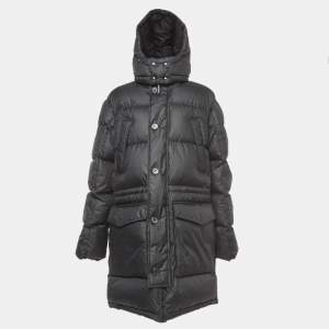 Polo Ralph Lauren Black Quilted Zip Front Down Coat M
