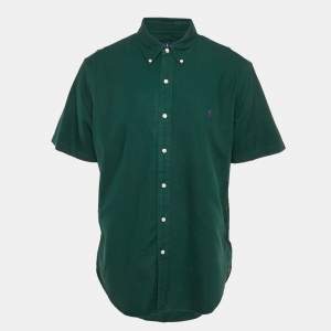 Polo Ralph Lauren Green Cotton Short Sleeve Shirt XL
