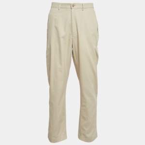 مملوكة مسبقًا Polo Ralph Lauren Beige Gabardine Regular Fit Pants XL