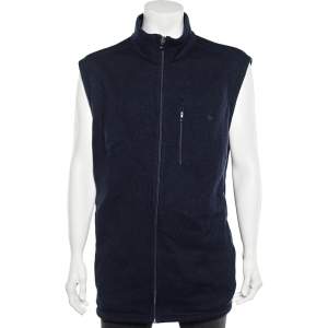 Polo Ralph Lauren Navy Blue Fleece Sleeveless Vest 3XL