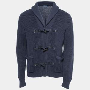 Polo Ralph Lauren Navy Blue Cable Knit Sweater M