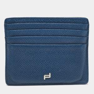 Porsche Design Blue Leather Card Holder