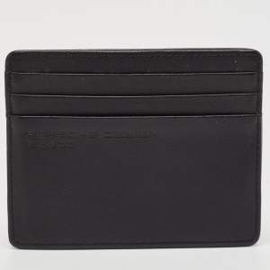 Porsche Design Black Leather Card Holder