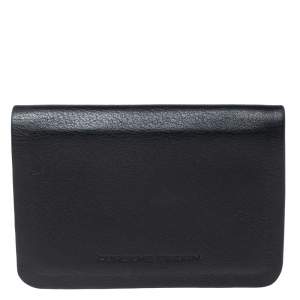 Porsche Design Black Leather Seamless Bifold Wallet