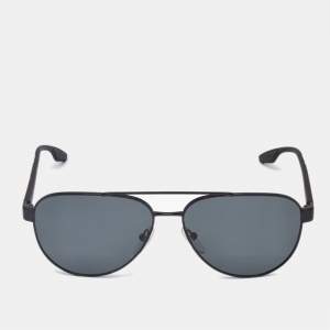 Prada Black SPS 54T Aviator Sunglasses