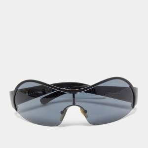 Prada Black SPR60G Shield Sunglasses