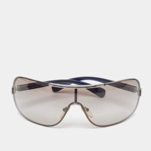 Prada Black Gradient SPR54O Shield Sunglasses