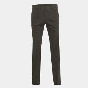 Pre Owned Prada Black Wool Tailored Trousers S