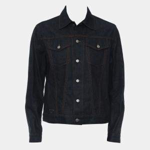 Pre Owned Prada Button Up Denim Jacket L