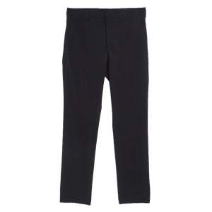 Prada Charcoal Grey Wool Slim Fit Trousers XS