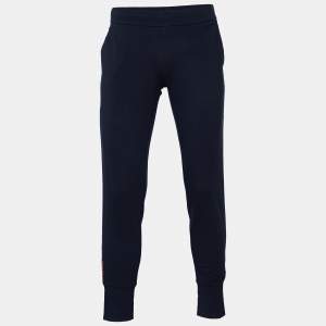 Prada Navy Blue Cotton Knit Pants L