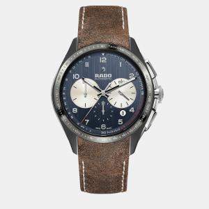 Rado Brown leather watch 45 mm