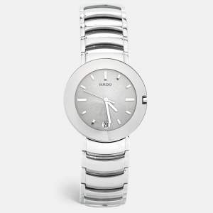 Rado Silver Stainless Diastar 115.0625.3.011 Men's Wristwatch 35 mm