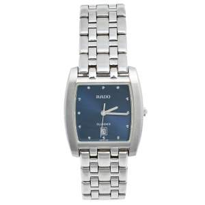 Rado Blue Stainless Steel Florence 152.3724.4 Men's Wristwatch 30 mm