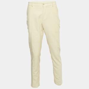 Ralph Lauren Purple Label Cream Corduroy Cotton Pants L