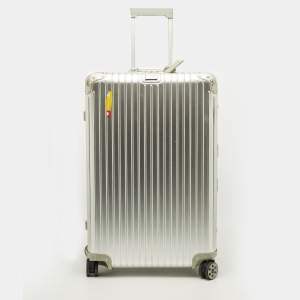 Pre Owned Rimowa Check-In L Silver Aluminium Luggage