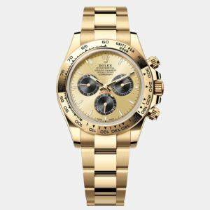 Rolex Cosmograph Daytona 126508 Automatic Champagne 18k Yellow Gold Men's Wristwatch 40 mm