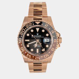 Rolex GMT-Master II 40mm Rootbeer in Everose Gold Watch
