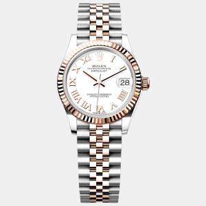 Rolex -18K Everose Gold and Stainless Steel 31 automatic Datejust 278271
