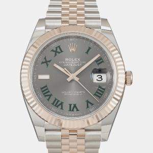 Rolex -18K Everose Gold and Stainless Steel automatic Datejust 126331 41 mm