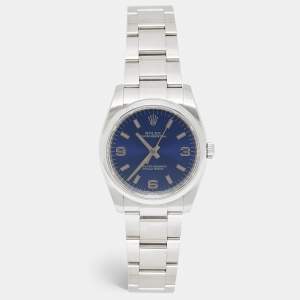 Rolex Blue Oystersteel Oyster Perpetual M114200-0014 Unisex Wristwatch 34 mm