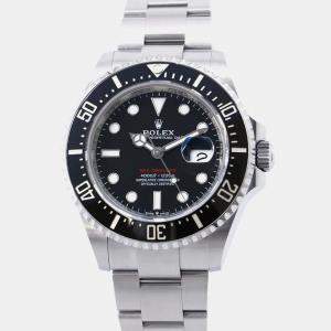 Rolex Black Stainless Steel Sea-Dweller 126600 Automatic Men's Wristwatch 43 mm