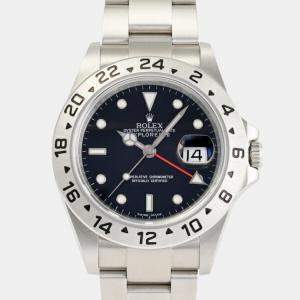 Rolex Black Dial Explorer II 16570  Men's Watch