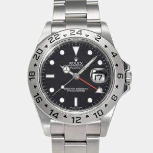 Rolex Black Dial Explorer II 16570 Men's Watch