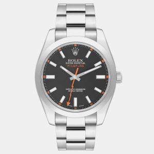 Rolex Milgauss Black Dial Steel Men's Watch 40.0 mm